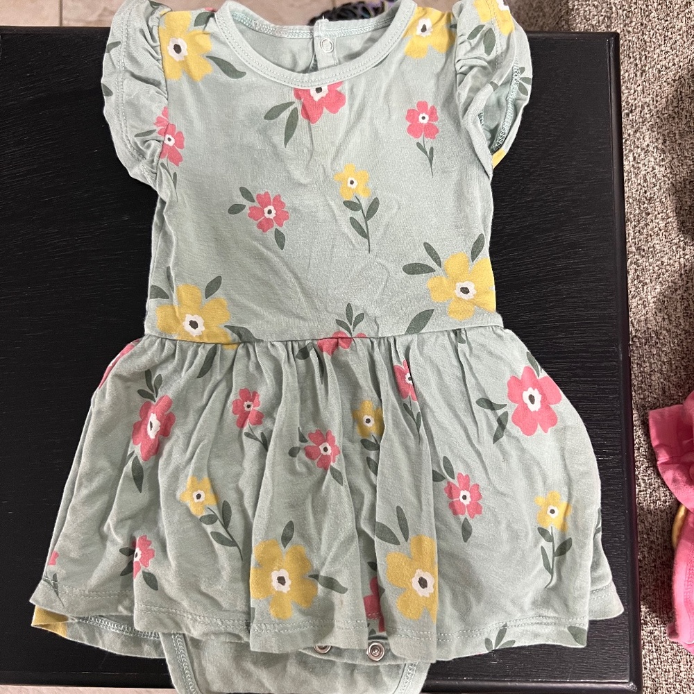 Kyte baby twirl bodysuit dress